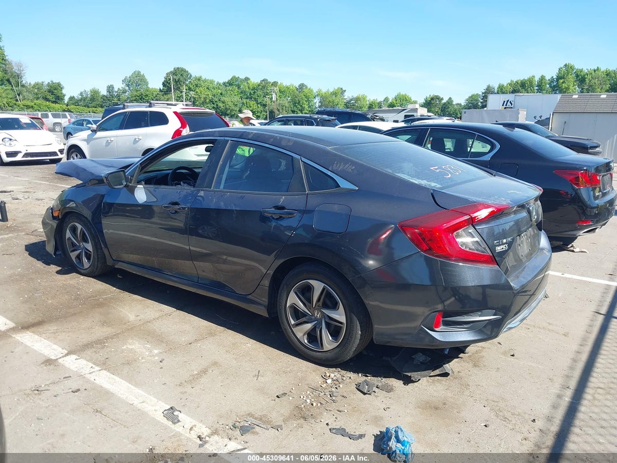 2019 HONDA CIVIC LX — снимка 3