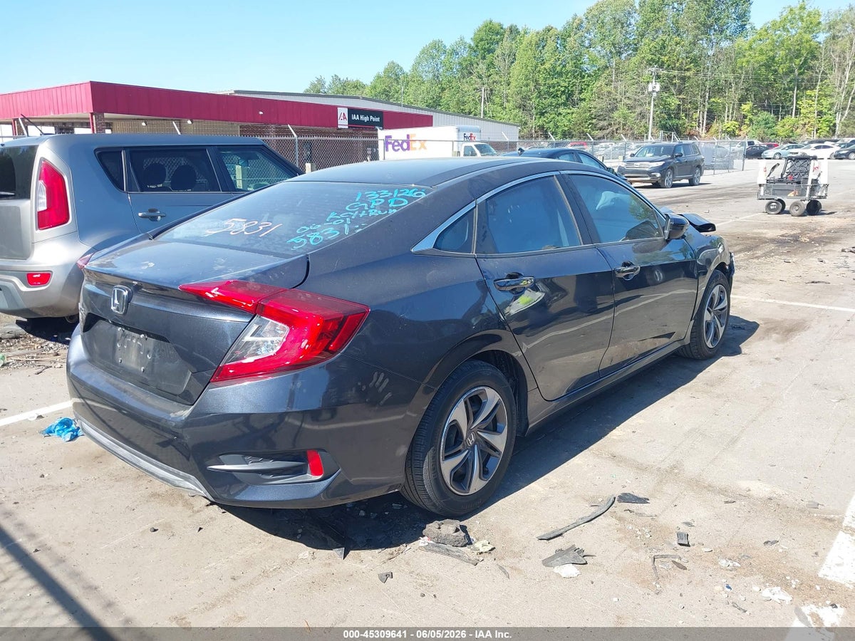 2019 HONDA CIVIC LX — снимка 4