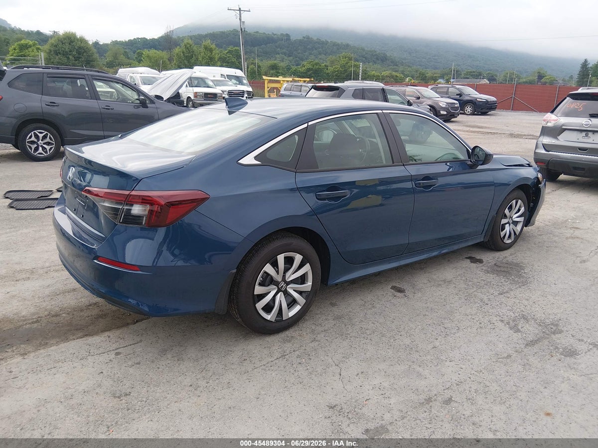 2026 HONDA CIVIC LX — снимка 4
