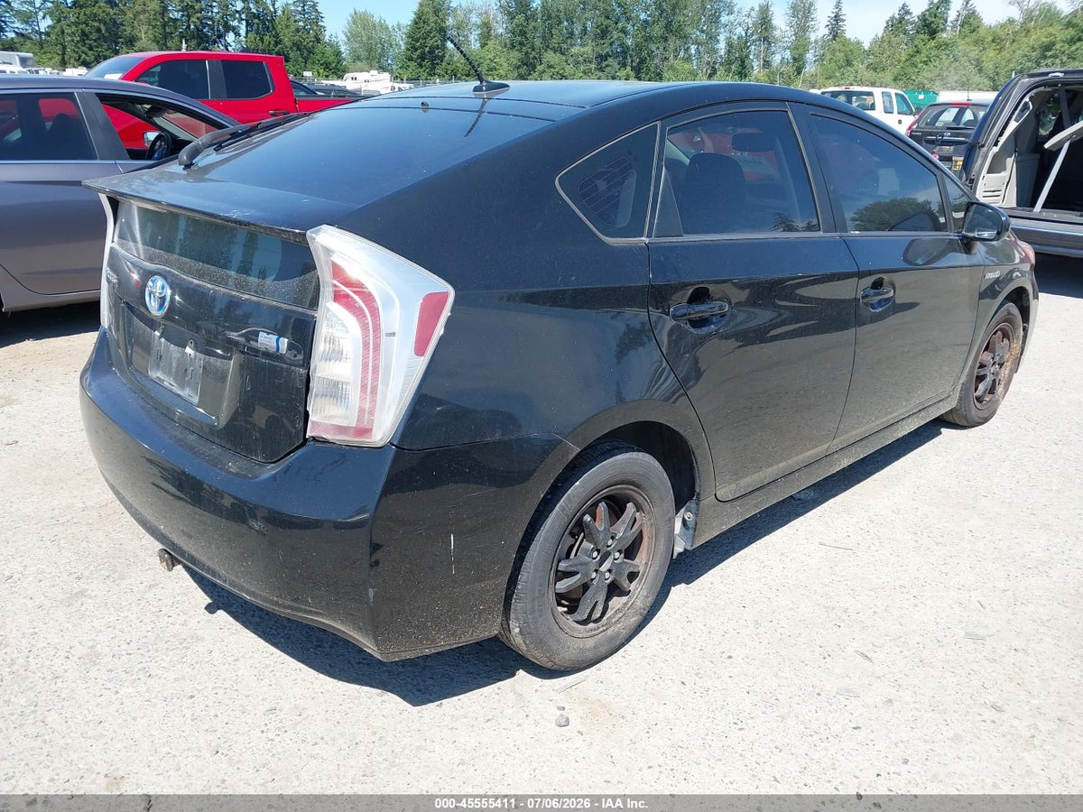 2012 TOYOTA PRIUS FOUR — снимка 4