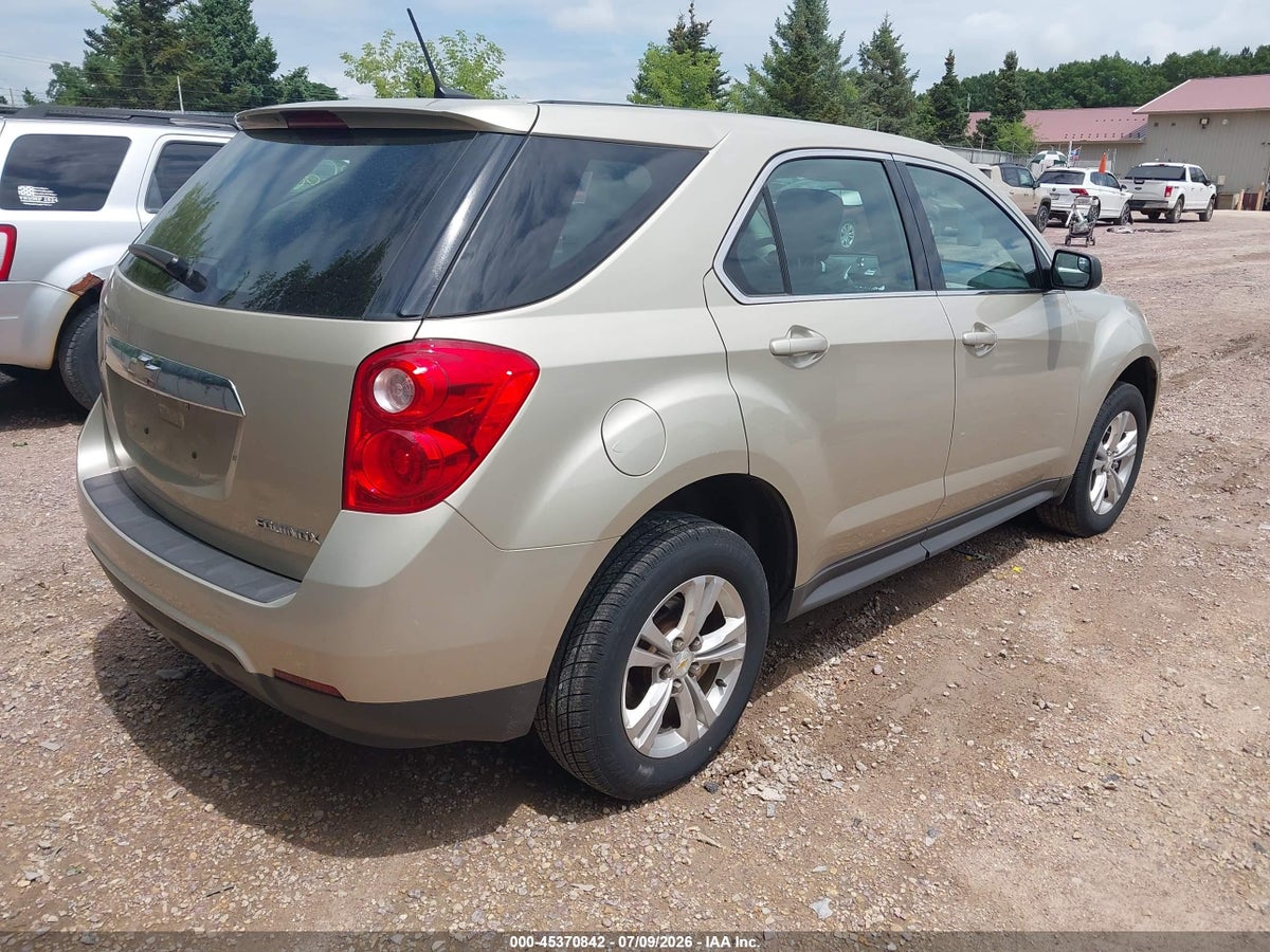 2013 CHEVROLET EQUINOX LS — снимка 4