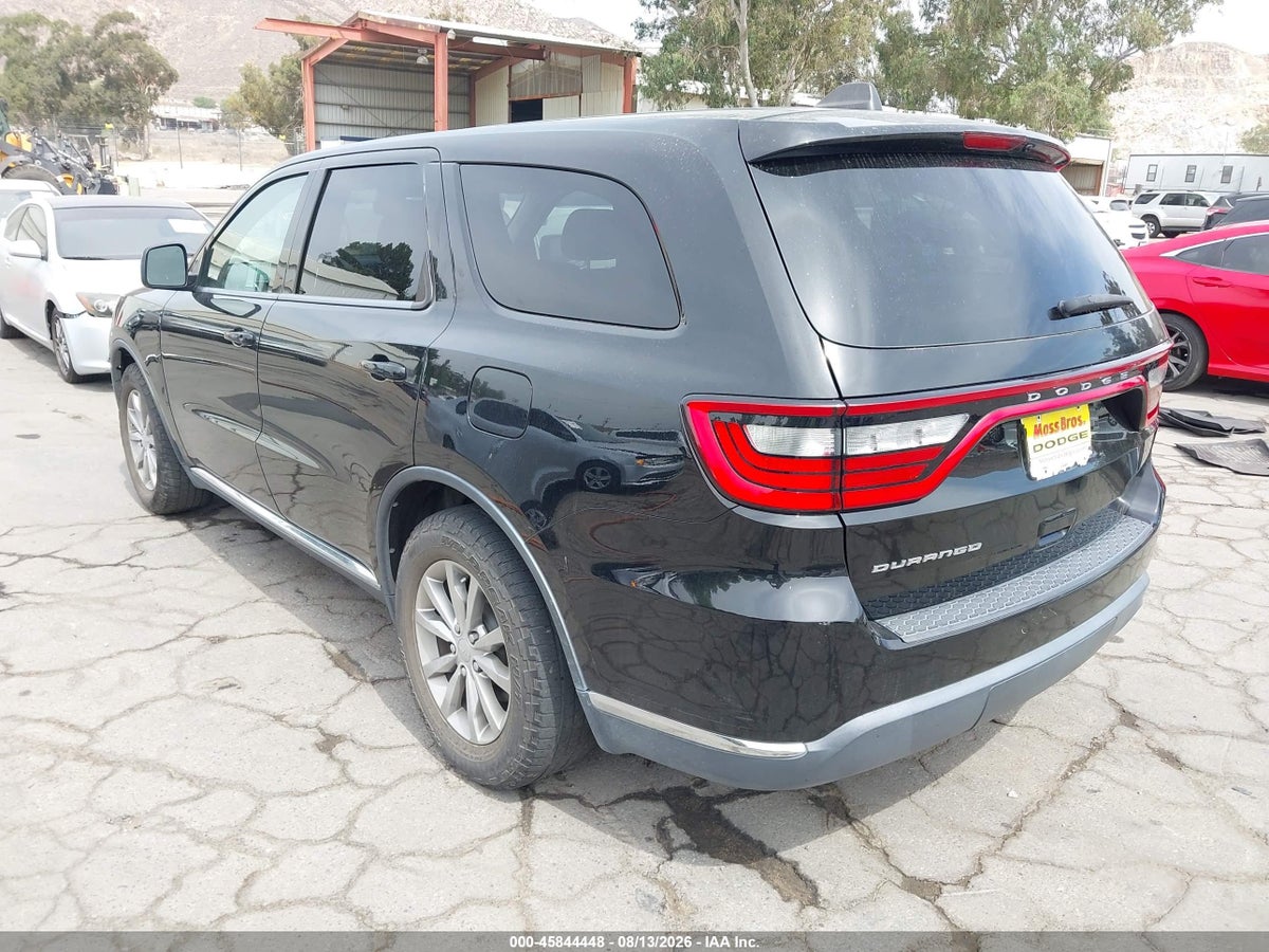 2017 DODGE DURANGO SXT RWD — снимка 3