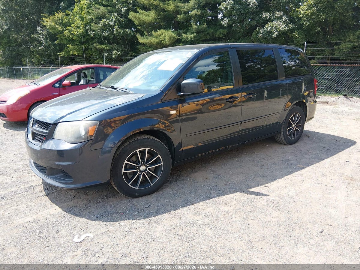 2014 DODGE GRAND CARAVAN SE — снимка 2