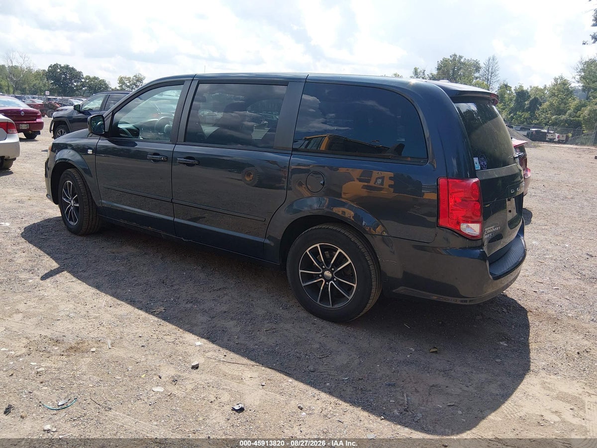 2014 DODGE GRAND CARAVAN SE — снимка 3