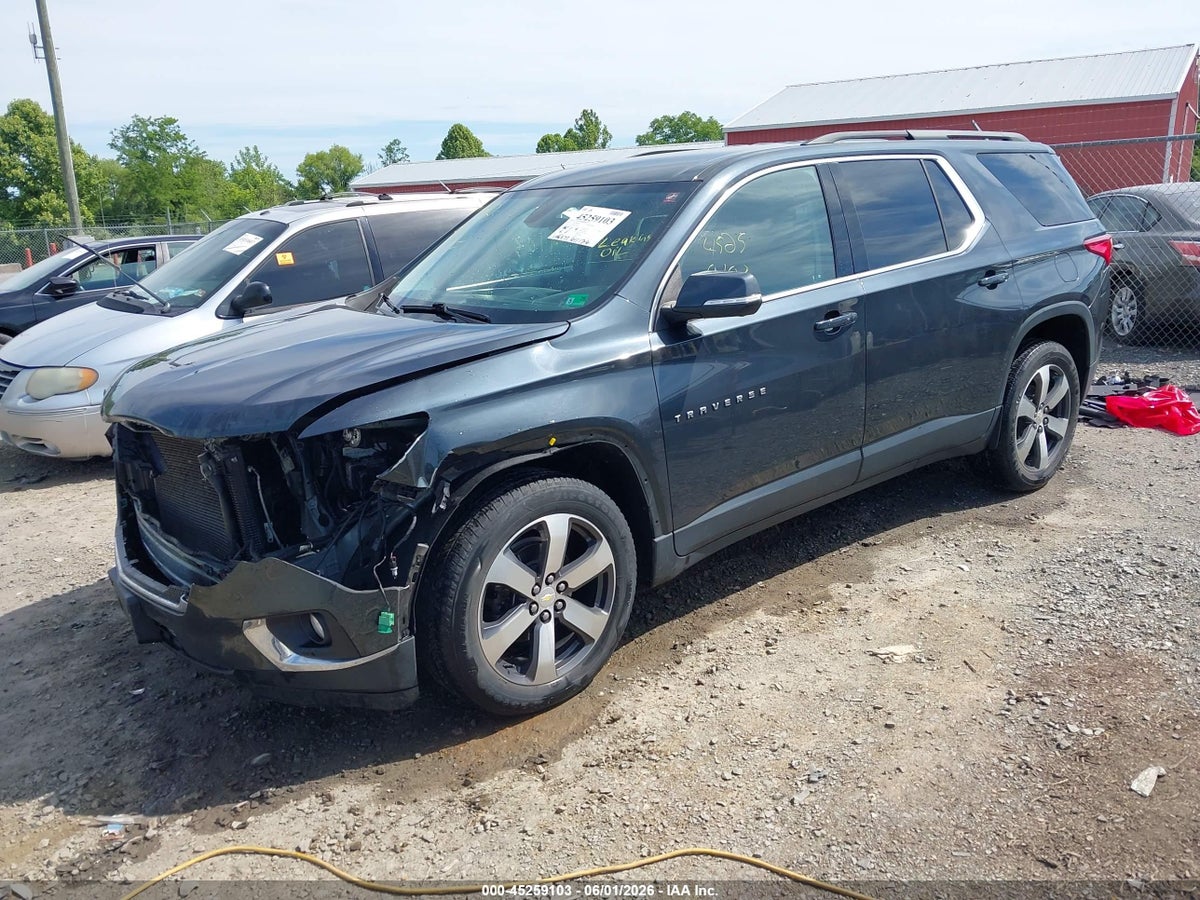 2021 CHEVROLET TRAVERSE AWD LT LEATHER — снимка 2