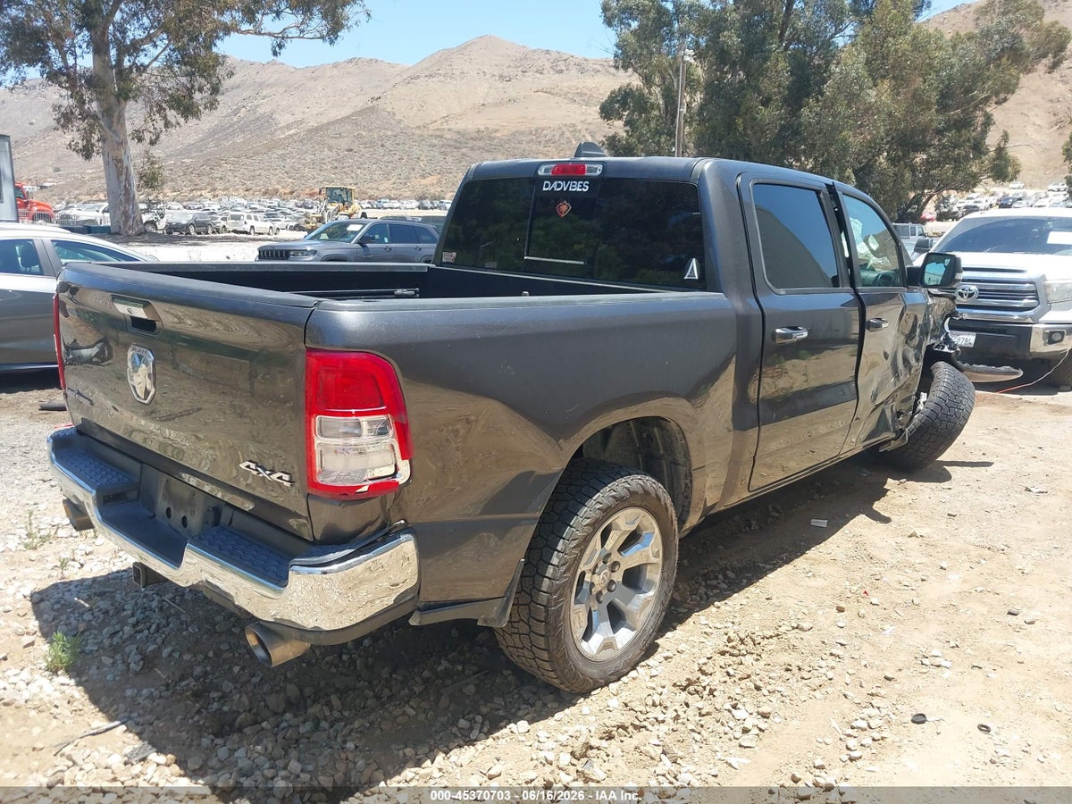 2019 RAM 1500 BIG HORN/LONE STAR 4X4 5'7 BOX — снимка 4