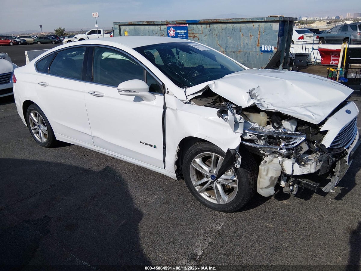 2018 FORD FUSION HYBRID SE