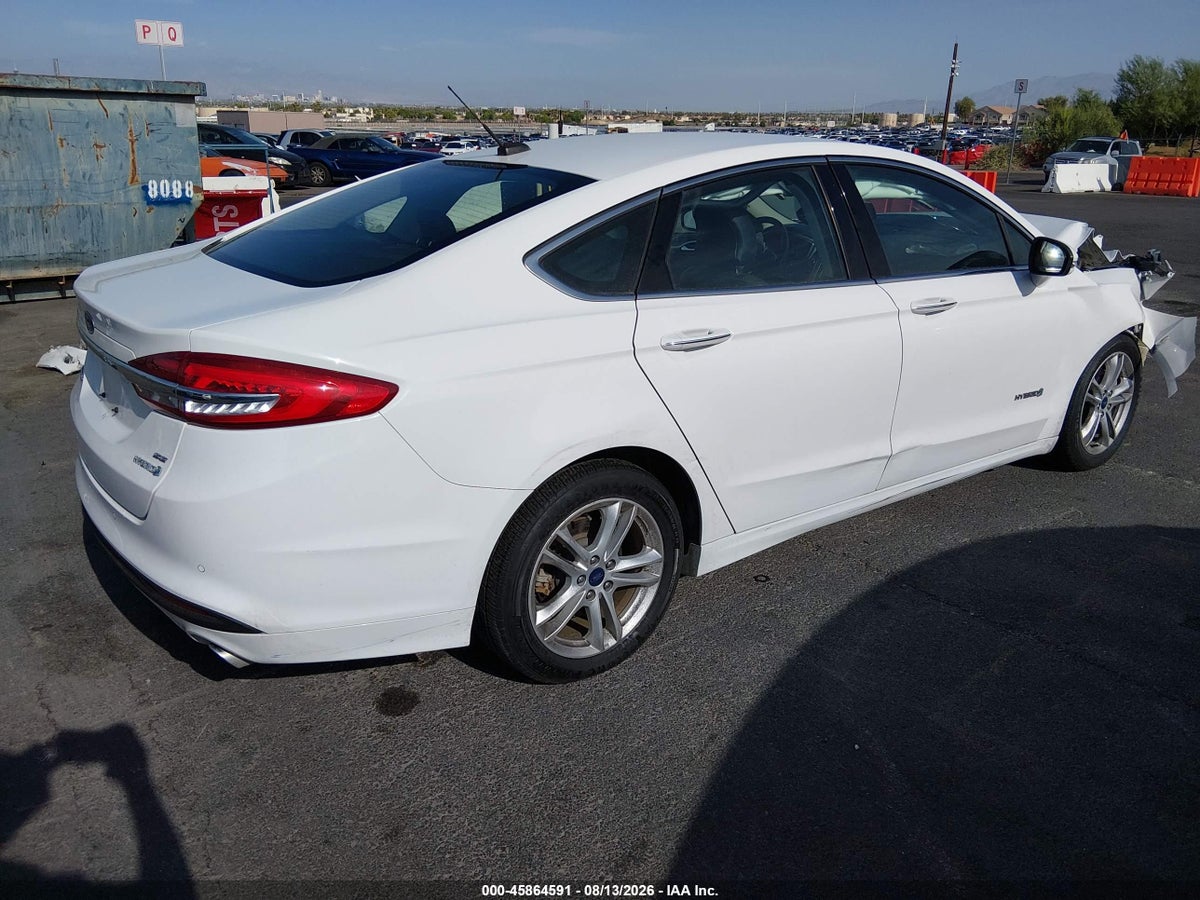 2018 FORD FUSION HYBRID SE — снимка 4
