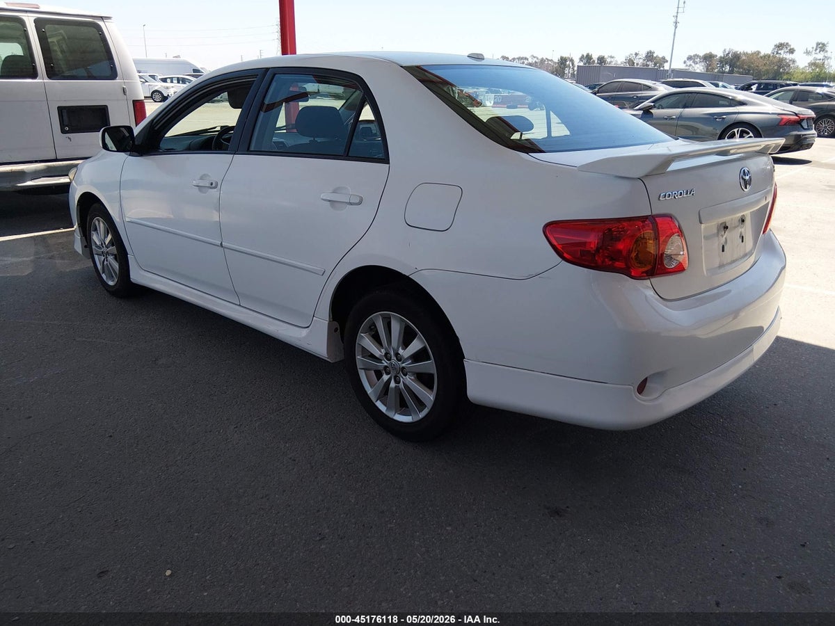 2010 TOYOTA COROLLA S — снимка 3