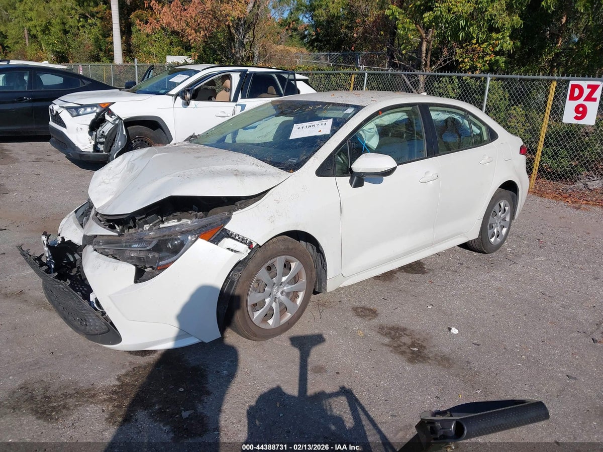 2021 TOYOTA COROLLA LE — снимка 2