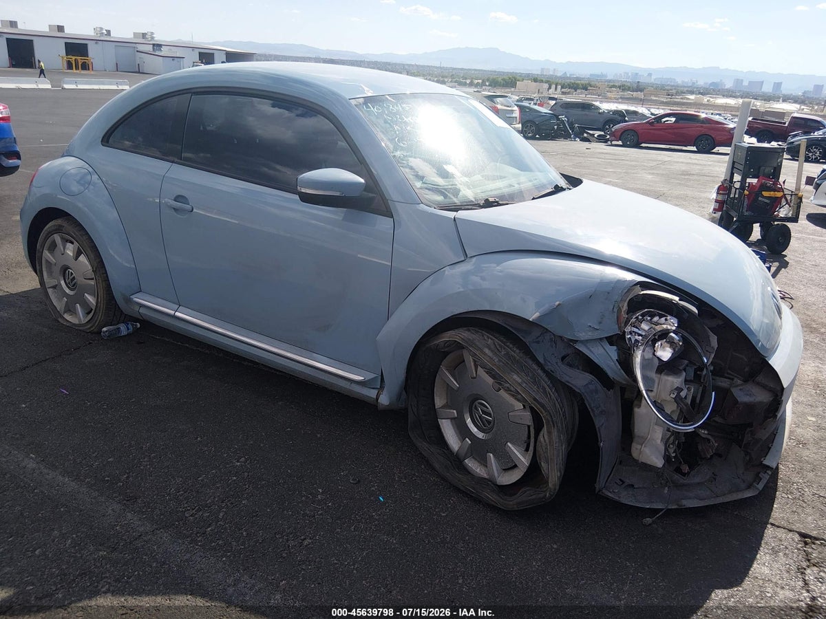 2012 VOLKSWAGEN BEETLE 2.5L