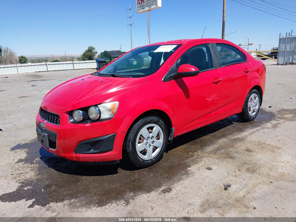2015 CHEVROLET SONIC LS AUTO — снимка 2