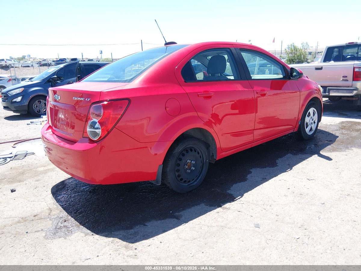 2015 CHEVROLET SONIC LS AUTO — снимка 4