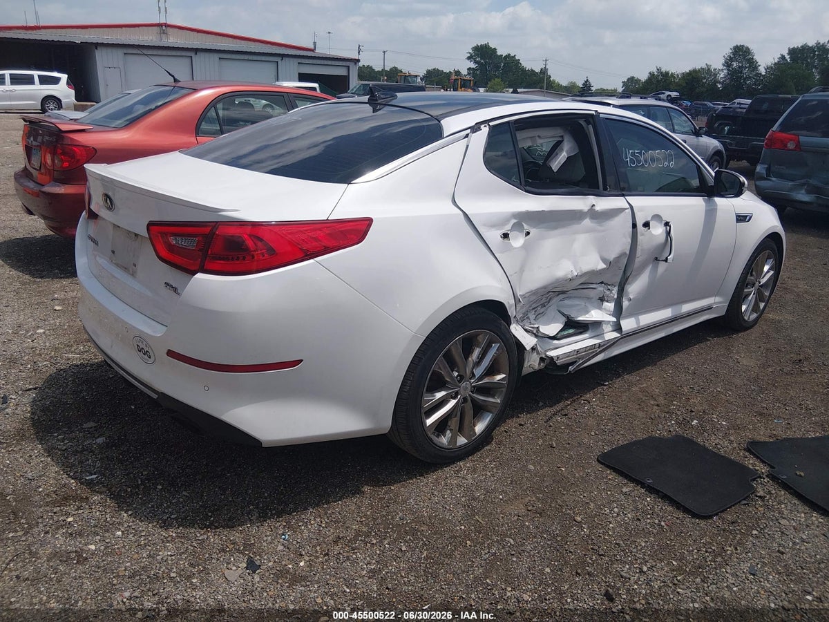 2015 KIA OPTIMA SXL TURBO — снимка 4