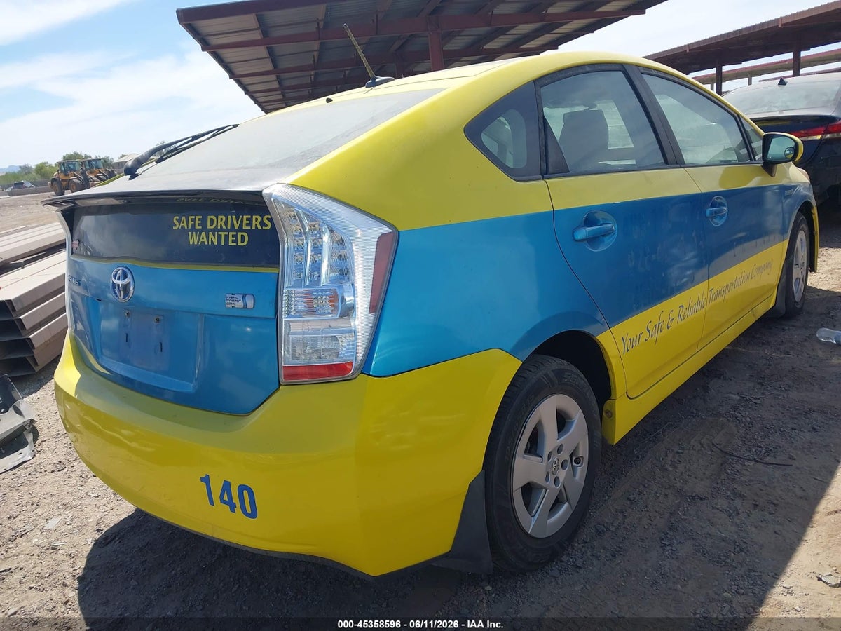 2010 TOYOTA PRIUS IV — снимка 4
