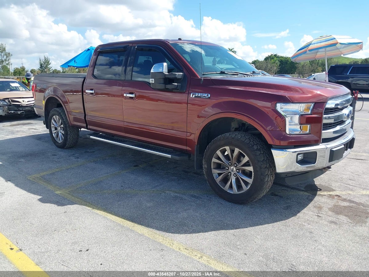 2016 FORD F-150 LARIAT
