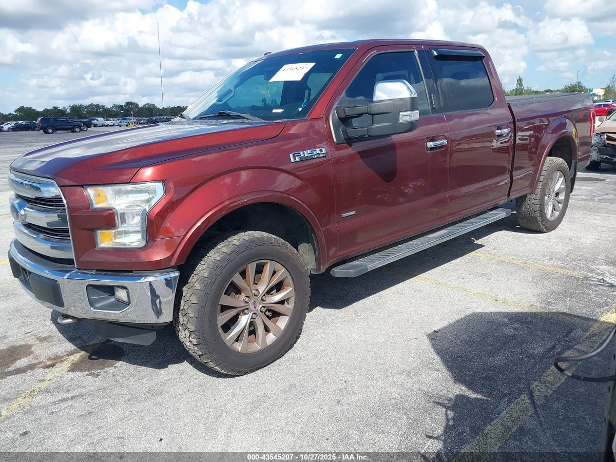 2016 FORD F-150 LARIAT — снимка 2