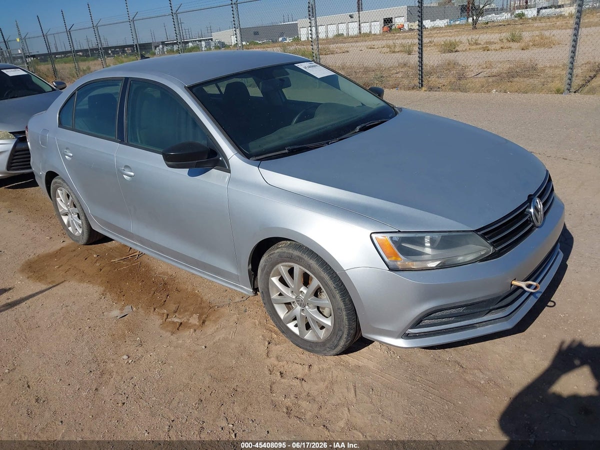 2015 VOLKSWAGEN JETTA 1.8T SE