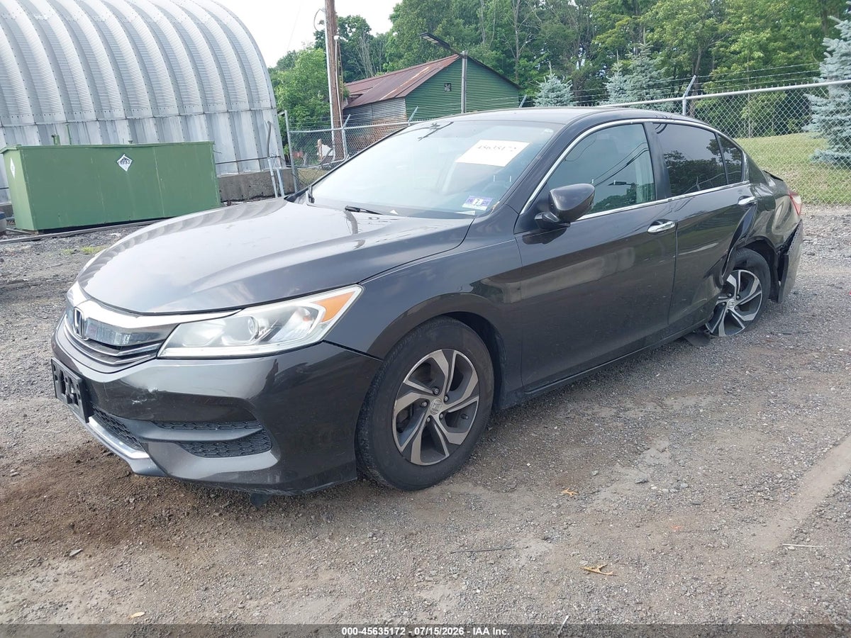 2017 HONDA ACCORD LX — снимка 2