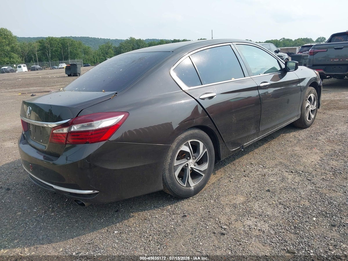 2017 HONDA ACCORD LX — снимка 4