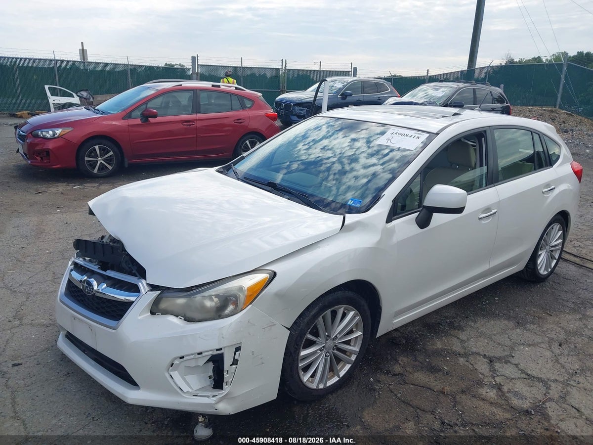 2013 SUBARU IMPREZA 2.0I LIMITED — снимка 2