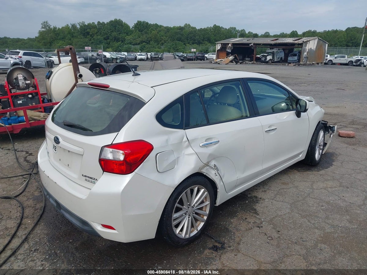 2013 SUBARU IMPREZA 2.0I LIMITED — снимка 4