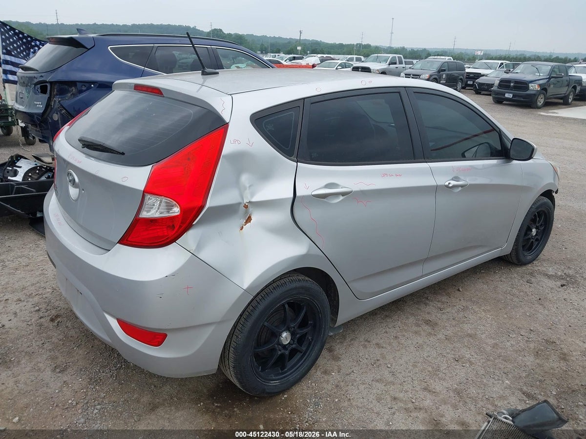 2015 HYUNDAI ACCENT GS — снимка 4