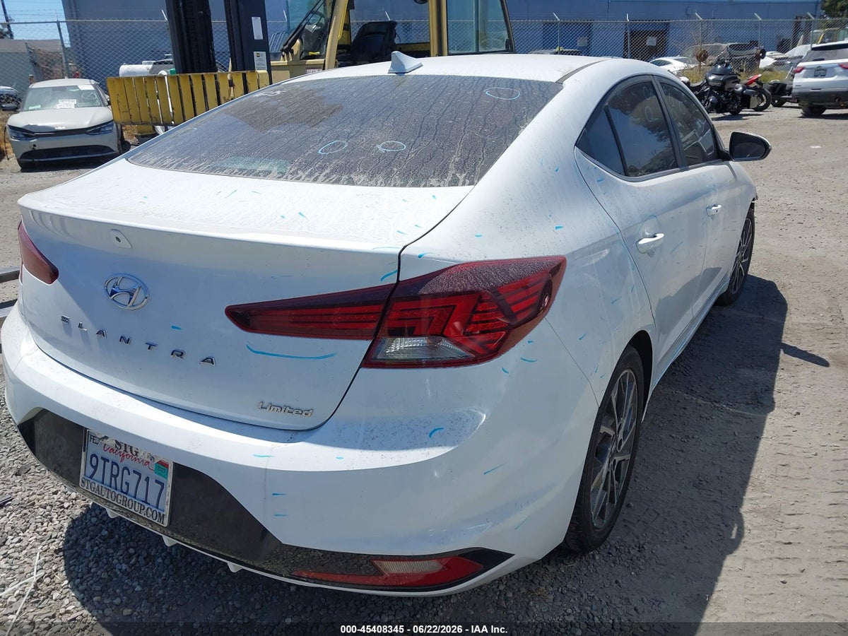 2020 HYUNDAI ELANTRA LIMITED — снимка 4