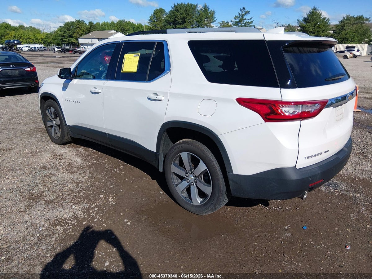 2018 CHEVROLET TRAVERSE 3LT — снимка 3