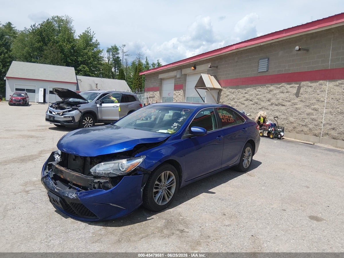 2016 TOYOTA CAMRY SE — снимка 2