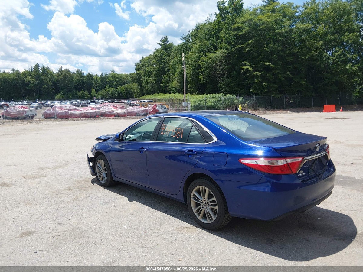 2016 TOYOTA CAMRY SE — снимка 3