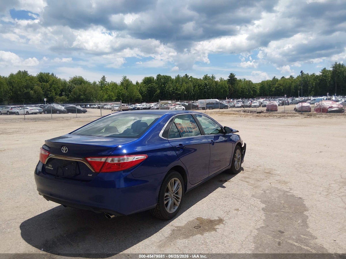 2016 TOYOTA CAMRY SE — снимка 4