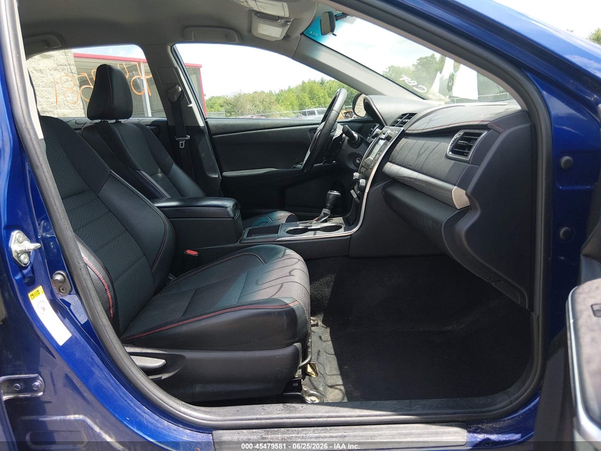 2016 TOYOTA CAMRY SE — снимка 5