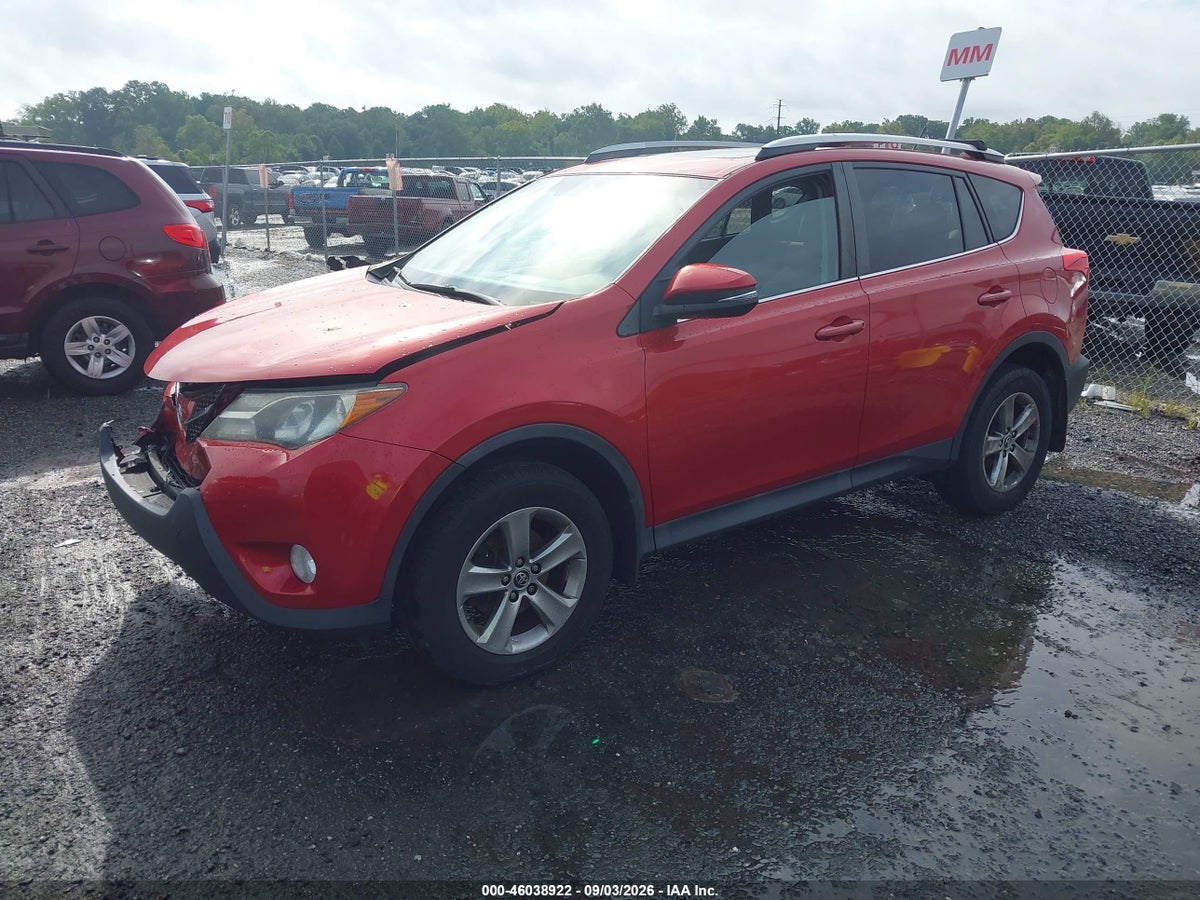 2015 TOYOTA RAV4 XLE — снимка 2