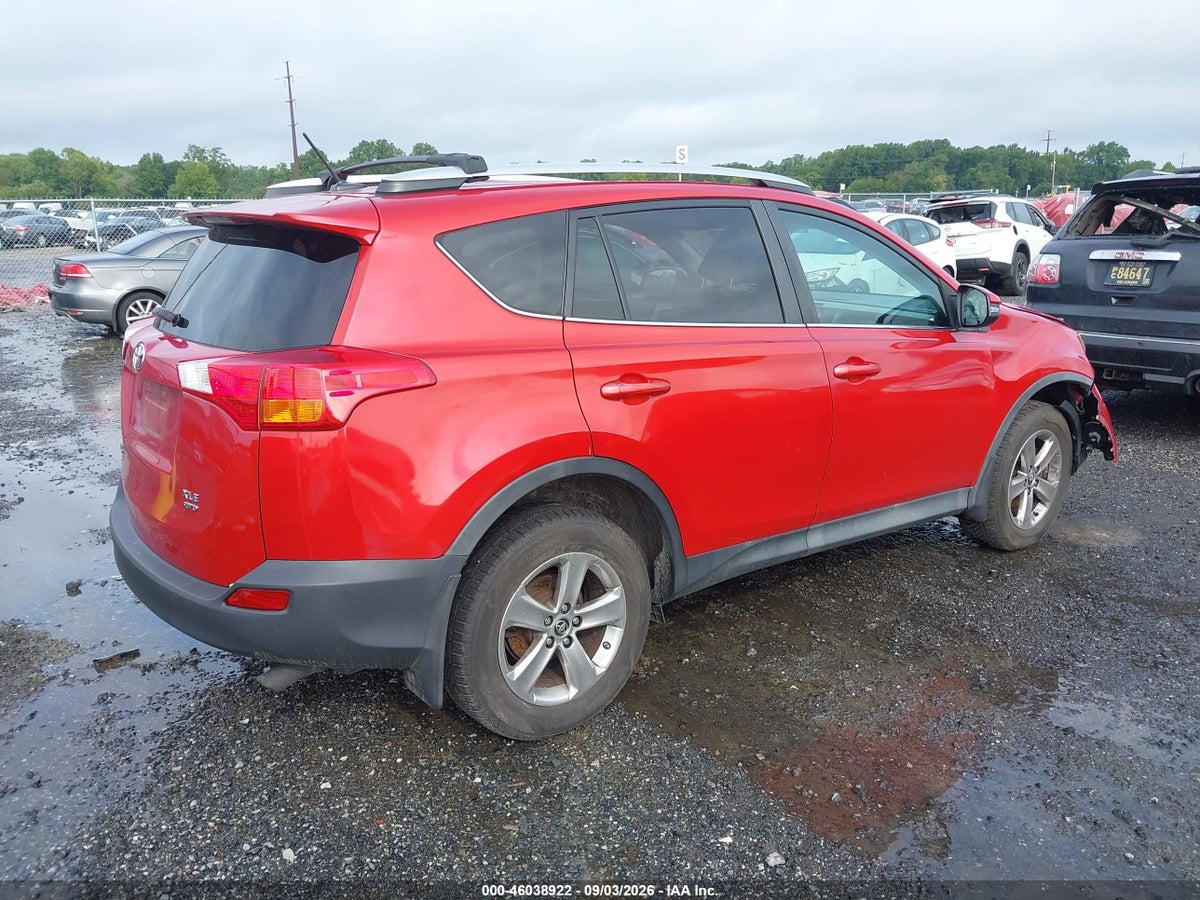 2015 TOYOTA RAV4 XLE — снимка 4