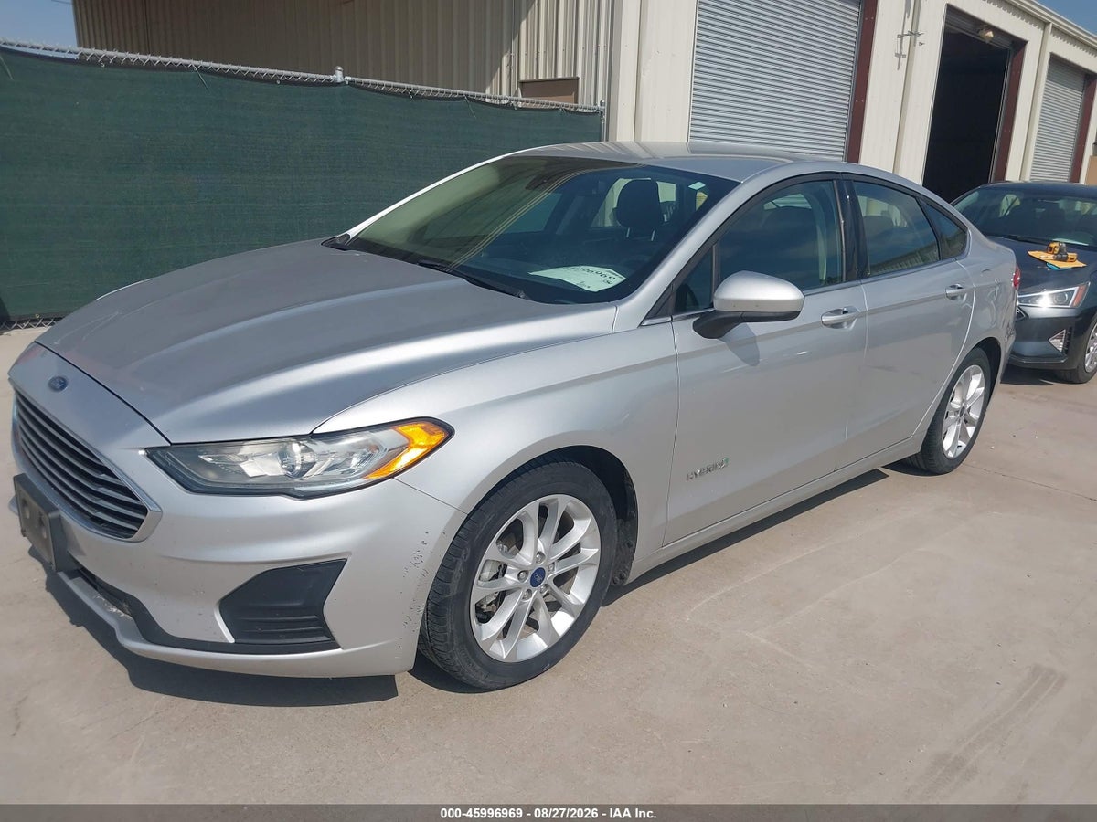 2019 FORD FUSION HYBRID SE — снимка 2