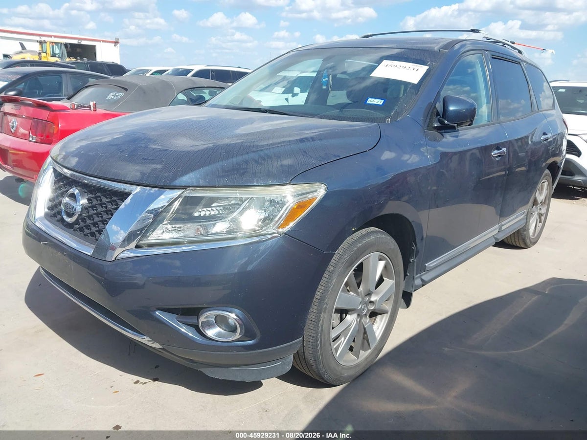 2014 NISSAN PATHFINDER PLATINUM — снимка 2