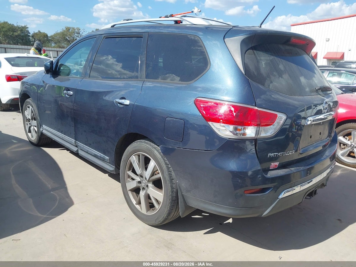 2014 NISSAN PATHFINDER PLATINUM — снимка 3