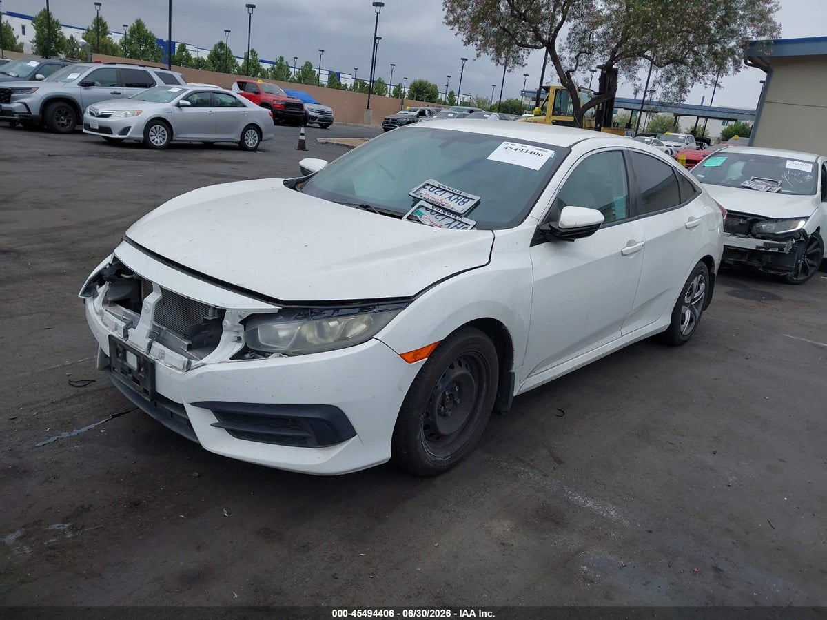 2016 HONDA CIVIC LX — снимка 2