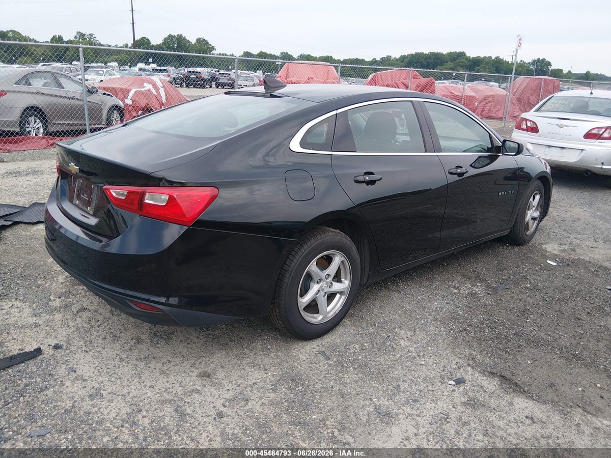 2017 CHEVROLET MALIBU LS — снимка 4