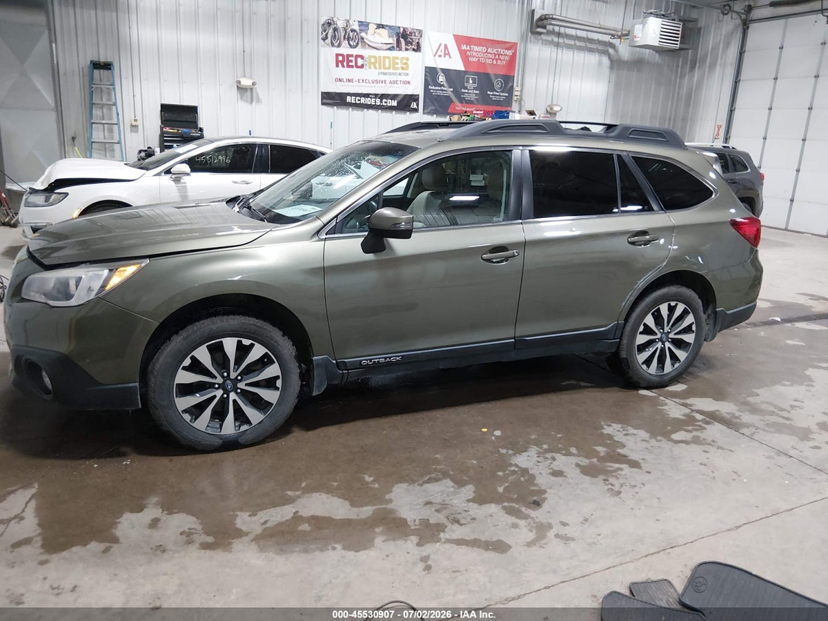 2017 SUBARU OUTBACK 2.5I LIMITED — снимка 2