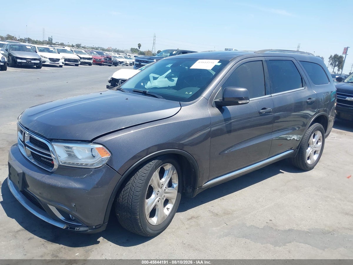 2015 DODGE DURANGO LIMITED — снимка 2