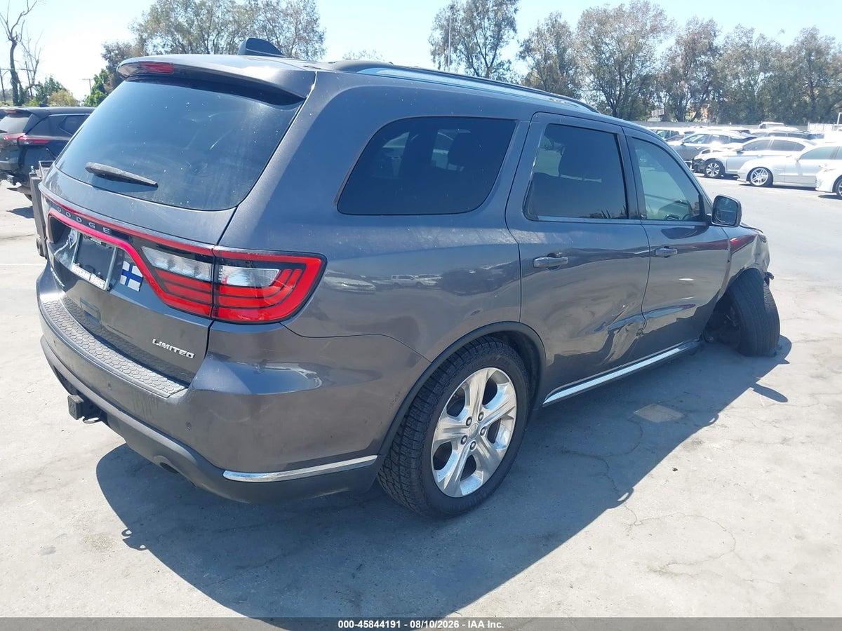 2015 DODGE DURANGO LIMITED — снимка 4