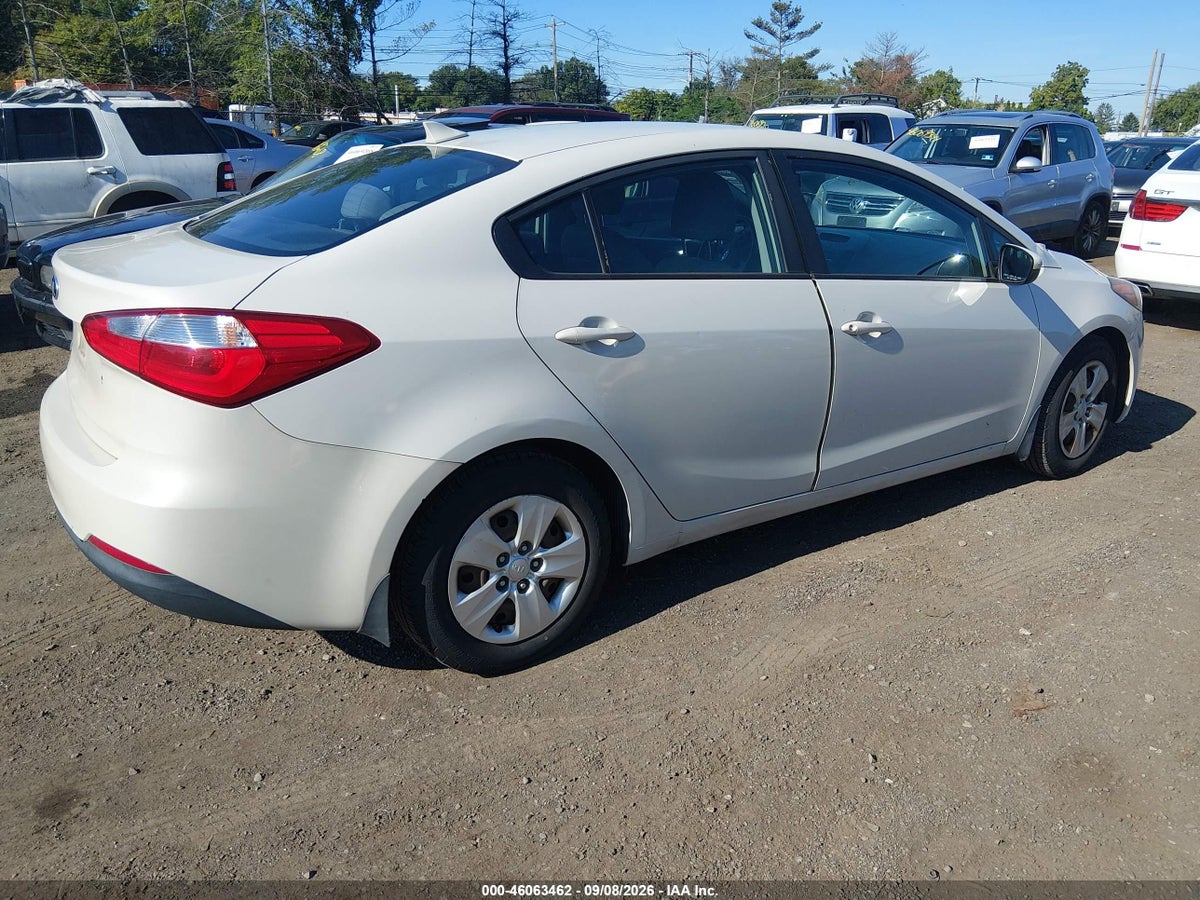 2015 KIA FORTE LX — снимка 4