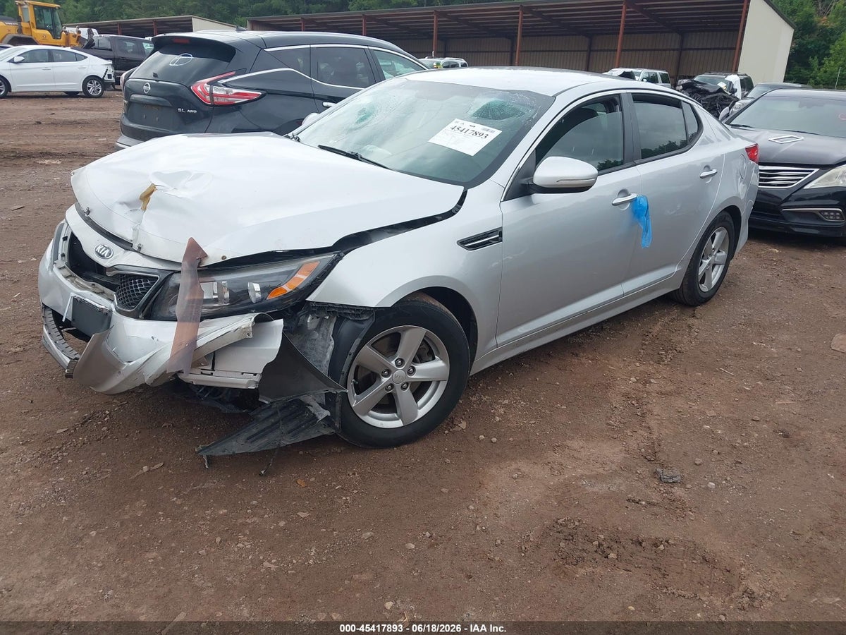 2014 KIA OPTIMA LX — снимка 2