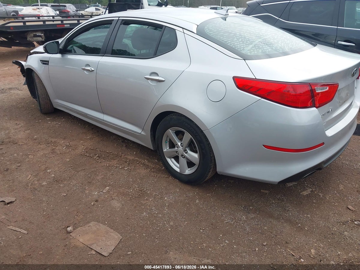 2014 KIA OPTIMA LX — снимка 3