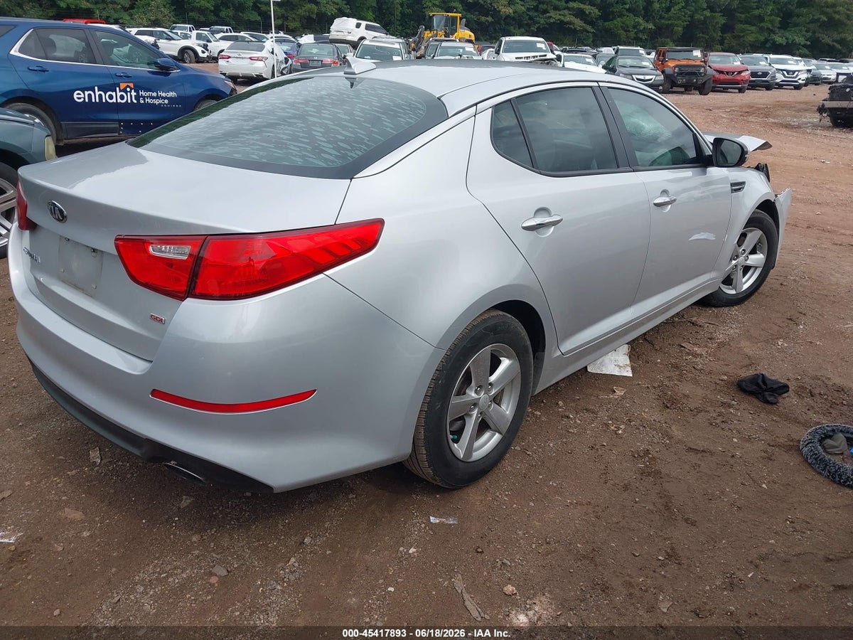 2014 KIA OPTIMA LX — снимка 4