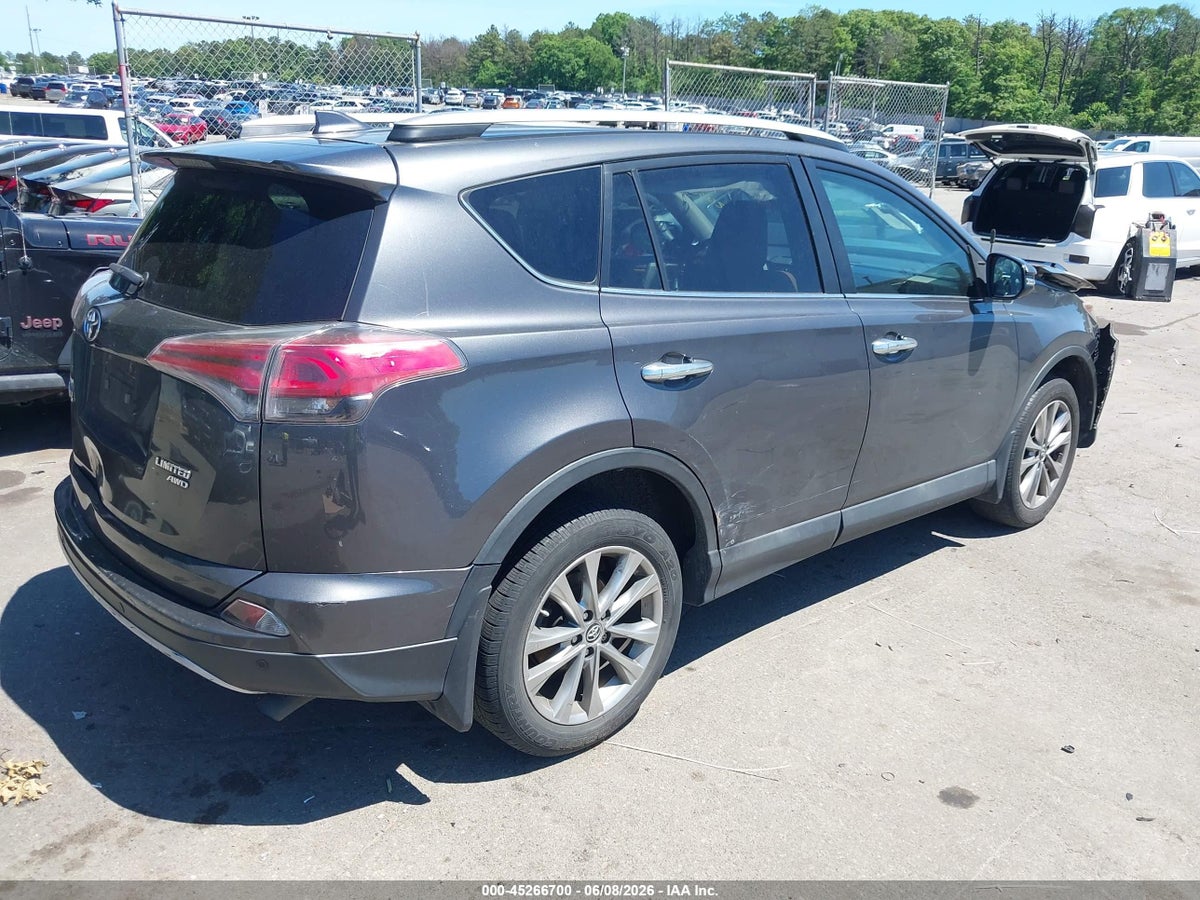 2016 TOYOTA RAV4 LIMITED — снимка 4