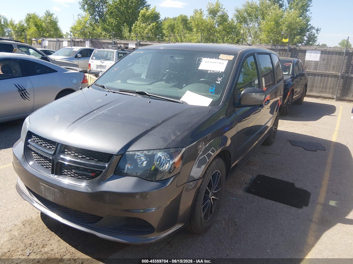 2016 DODGE GRAND CARAVAN SE PLUS — снимка 2