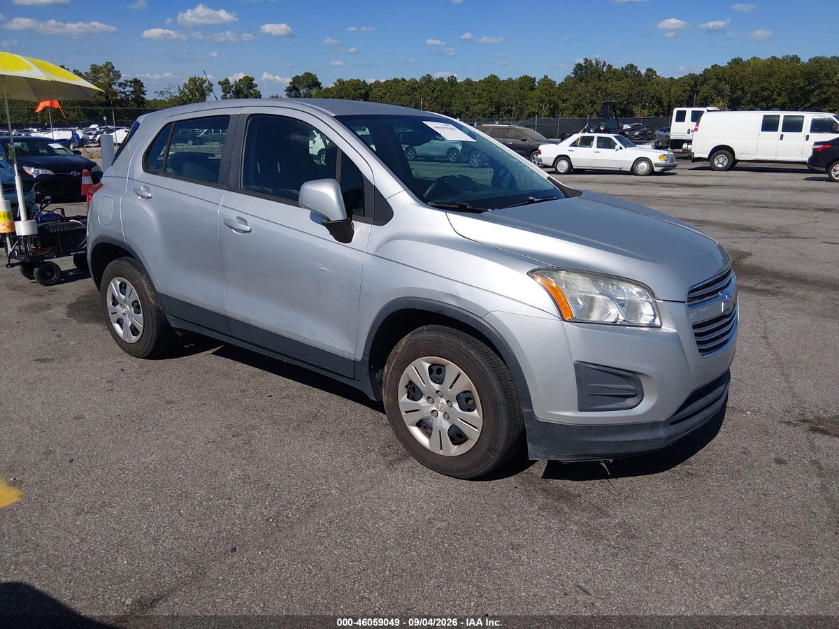 2016 CHEVROLET TRAX 1LS